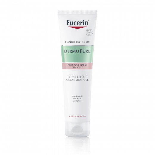 Eucerin, DermoPURE čistilni gel s trojnim učinkom, 150 ml