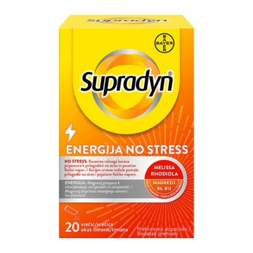 Supradyn, Energija No stress, 20 vrečk