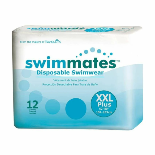 Swimmates plavalne hlačke za enkratno uporabo, velikost XXL, 12 plenic