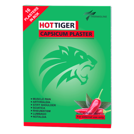 Tiger, Obliži Vroči Capsicum, 16 kom