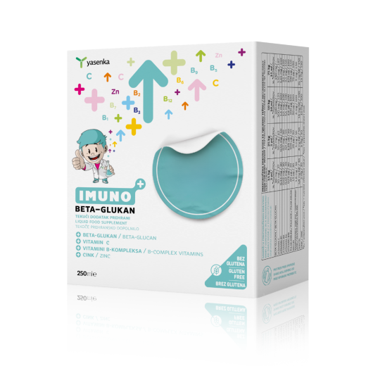 Yasenka, imuno beta-glukan, 2x125 ml