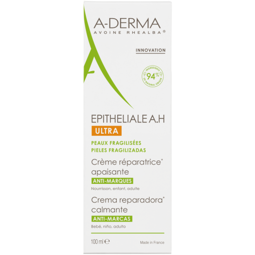 A-DERMA, EPITHELIALE A.H ULTRA pomirjajoča, obnavljajoča krema, 100 ml