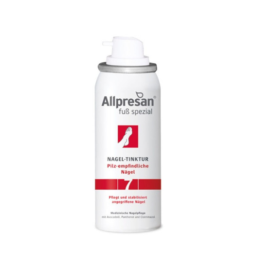 Allpresan pedicare 7, tinktura za nohte, dovzetne za glivične okužbe, 50 ml
