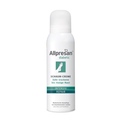 ALLPRESAN diabetic INTENSIV + REPAIR, kremna pena za diabetike, 125 ml