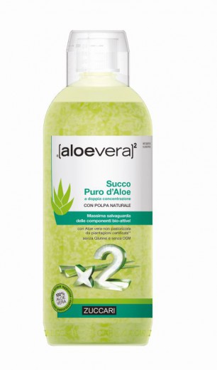 Aloe Vera x2, 100% sok Aloe Vera, 1 L