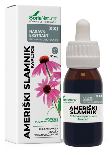 Soria Natural, ameriški slamnik XXI kapljice brez alkohola, 50 ml