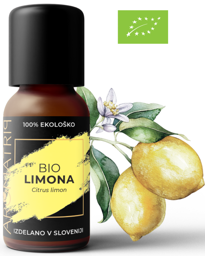 AROMATRIP®, LIMONA, BIO eterično olje, 15 ml