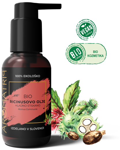 AROMATRIP®, BIO RICINUSOVO olje, 100 ml