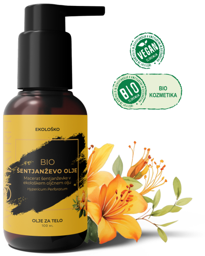 AROMATRIP®, BIO ŠENTJANŽEVO olje, 100 ml