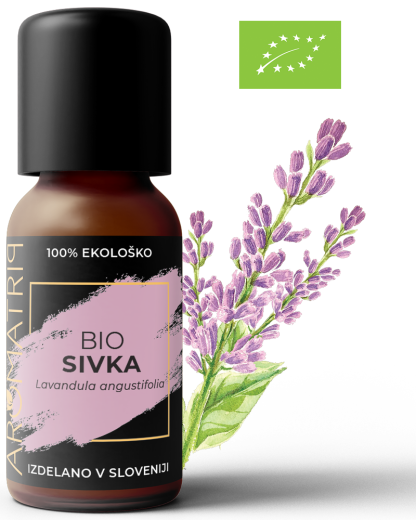 AROMATRIP®, SIVKA, BIO eterično olje, 15 ml