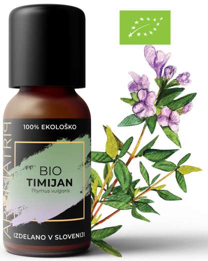 AROMATRIP®, TIMIJAN, BIO eterično olje, 15 ml