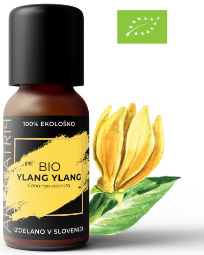 AROMATRIP®, YLANG YLANG, BIO eterično olje, 15 ml