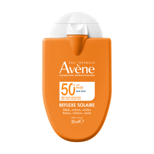 Avène, RÉFLEXE SOLAIRE Zelo visoka zaščita  Dojenčki, otroci, odrasli SPF50+, 30 ml