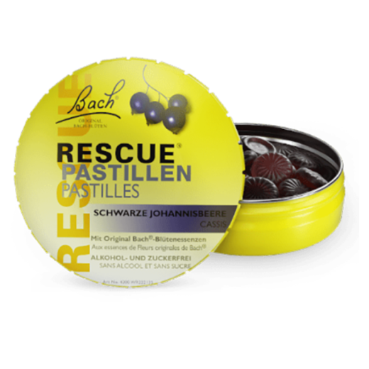 Bach RESCUE® pastile, črni ribez, 50g