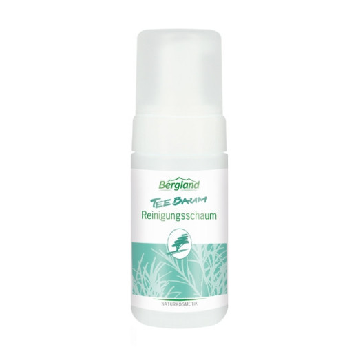 Bergland, čistilna pena s ČAJEVCEM - TEEBAUM, 100 ml