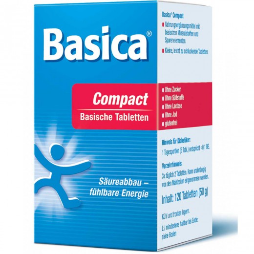 Basica, compact bazične tablete, 120 tablet