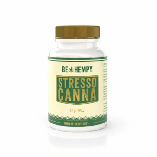 Be hempy, stressocanna, 60 kapsul