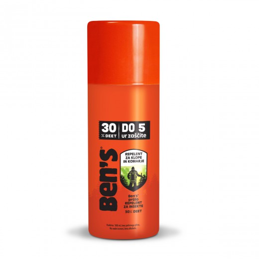 Ben's 30, tekoči repelent za insekte v razpršilu, 100 ml