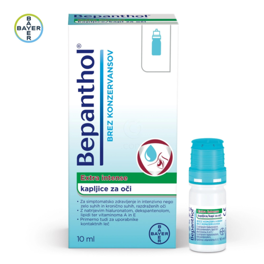 Bepanthol, Extra intense kapljice za oči, 10 ml