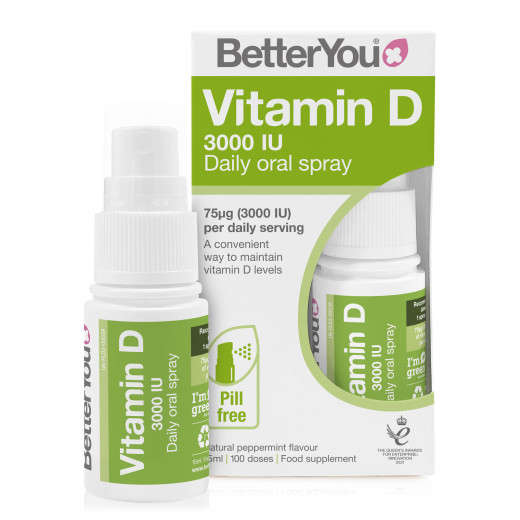 BetterYou, Vitamin D 3000, 15 ml