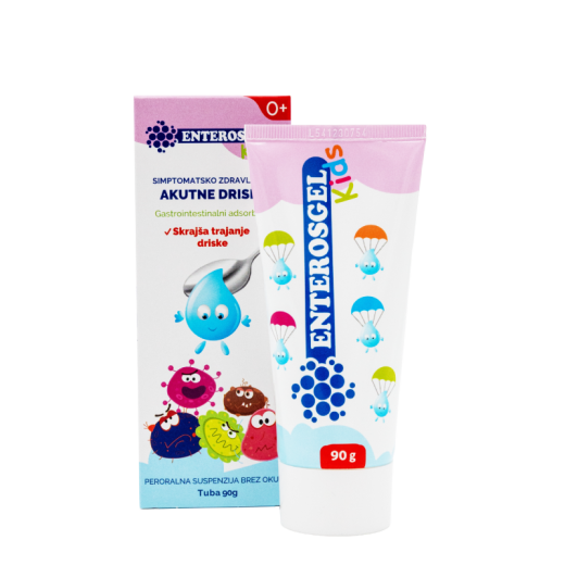 Bioline Products, Enterosgel otroško pakiranje tuba, 90 g