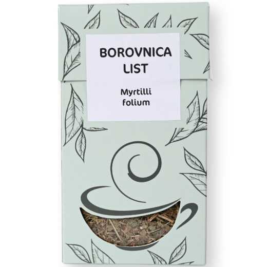 Flora, Borovnica list zeliščni čaj, 40 g