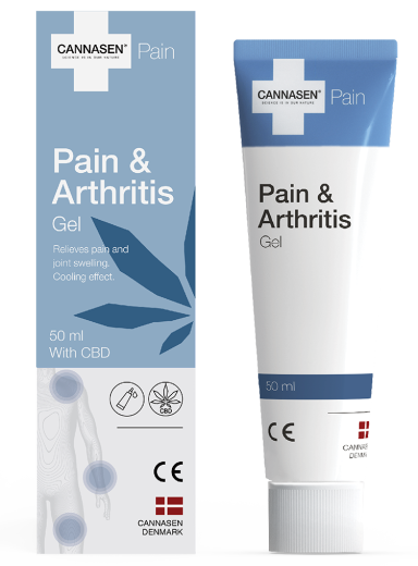 Cannasen CBD, Pain & Arthritis Gel, 50 ml