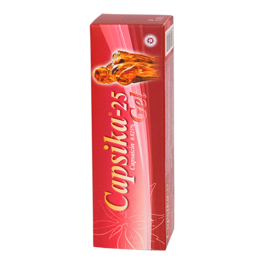 Capsika-25, grelni gel, 35 g