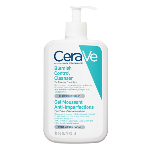CeraVe, čistilni gel za kožo nagnjeno k nepravilnostim, 473 ml