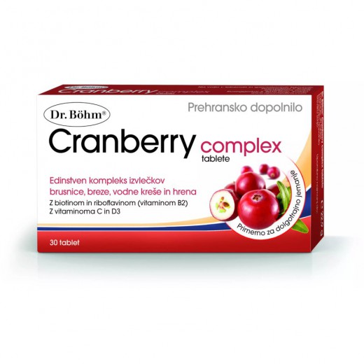 Dr. Böhm, cranberry complex, 30 tablet