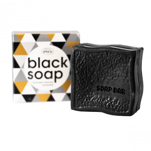 Črno milo ˝Black Soap˝ z aktivnim ogljem Speick, 100 g