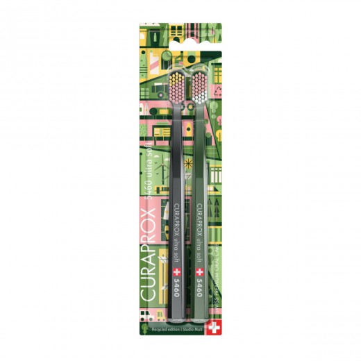 Zobna ščetka Curaprox CS 5460 2/1 Recycled edition