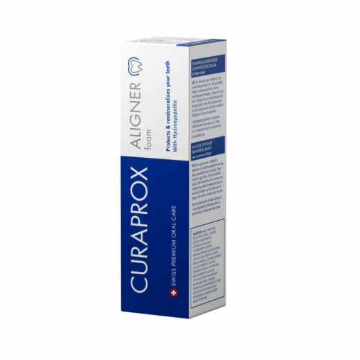 Curaprox, Aligner foam negovalna pena, 40 ml