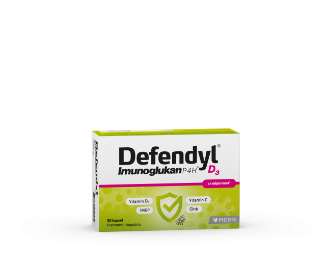 Defendyl-Imunoglukan P4H® D3 kapsule, 30 kapsul