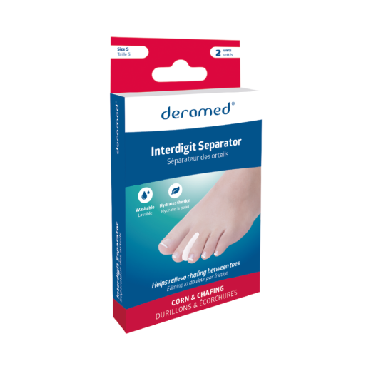 Deramed, razdelilec prstov, 2 kom