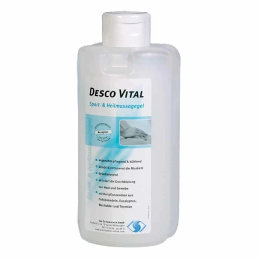 Gel za masažo Descovital, 500 ml