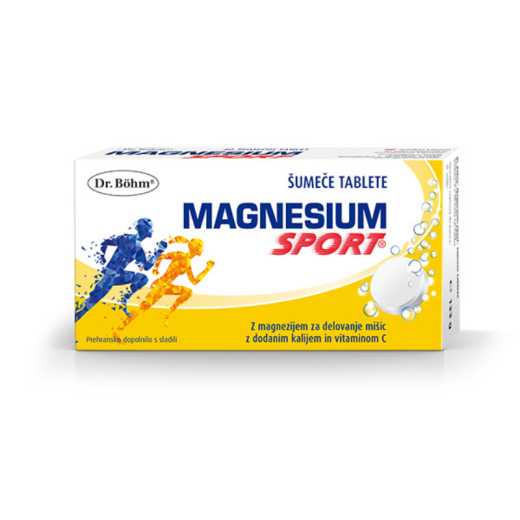 Dr. Böhm, magnesium sport, 40 šumečih tablet