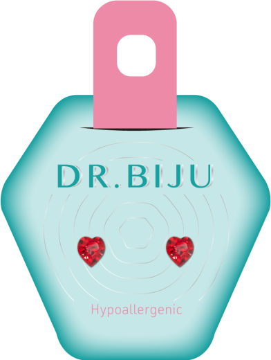 Dr. Biju, Hipoalergeni uhani Hearth Light Siam