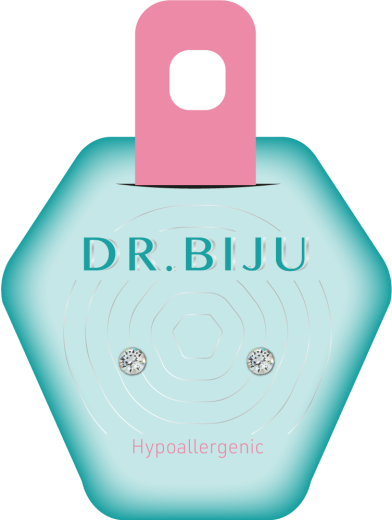 Dr. Biju, Hipoalergeni uhani Xiri Crystal