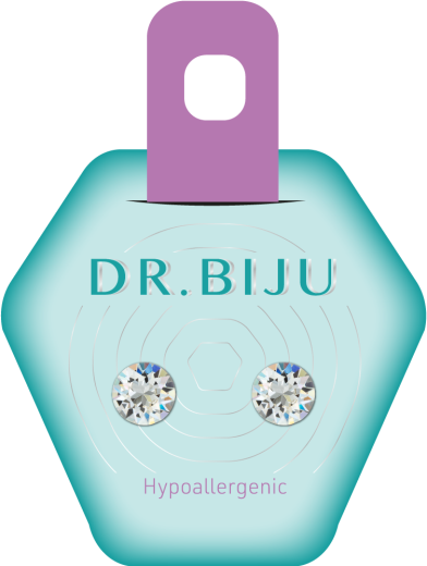 Dr. Biju, Hipoalergeni uhani Xiri Crystal