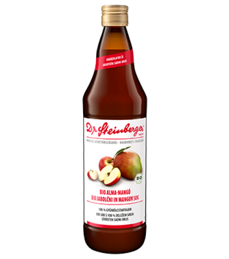 Dr. Steinberger, Bio jabolčni in mangov sok, 750 ml
