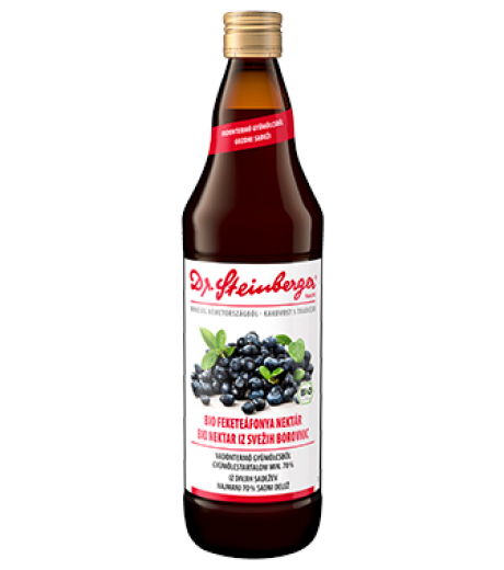 Dr. Steinberger, Bio nektar iz svežih borovnic, 750 ml