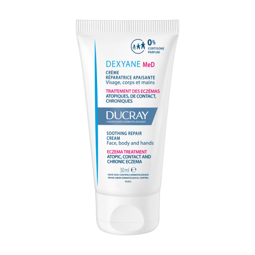 Ducray, DEXYANE MeD pomirjajoča obnovitvena krema, 30 ml