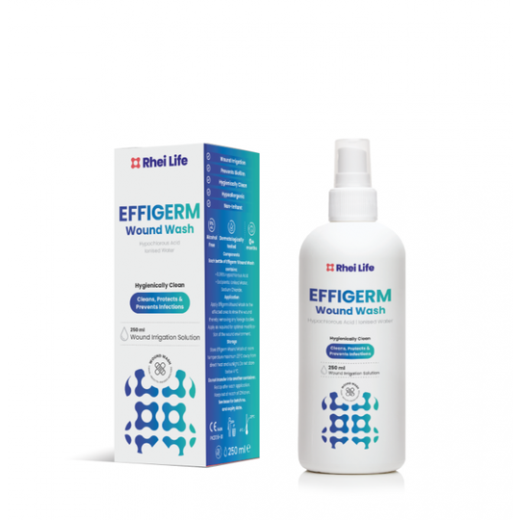 Effigerm, raztopina za izpiranje ran, 250ml