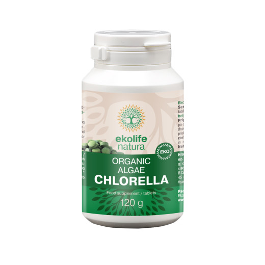 Ekološka alga Klorela Ekolife natura, 240 tablet