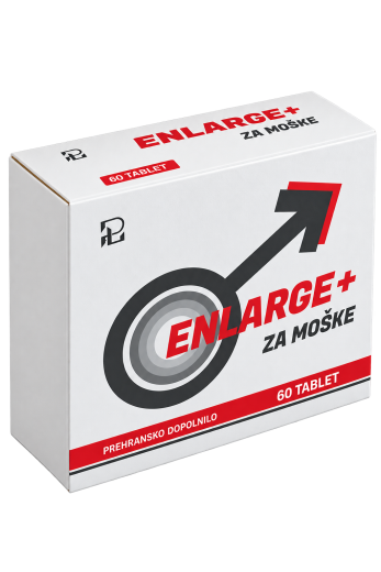 Enlarge+, za moške, 60 tablet