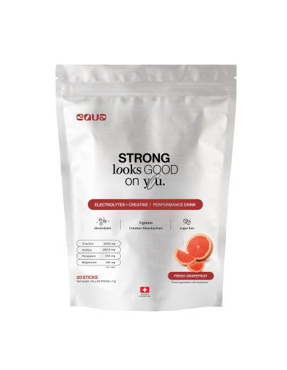 EQUA, Recharge Tonic + Kreatin, 20 vrečk