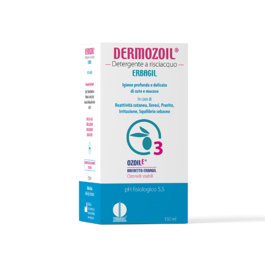 Erbagil, Dermozoil čistilno sredstvo za spiranje, 150 ml