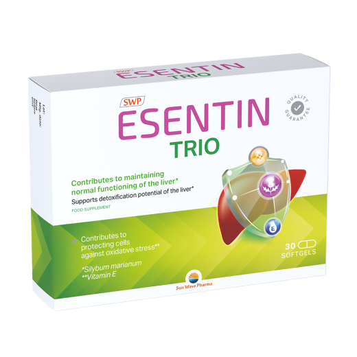 Sun Wave Pharma, Esentin Trio, 30 kapsul