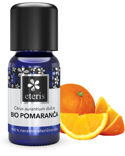 Eteris, Pomaranča, bio eterično olje, 10 ml